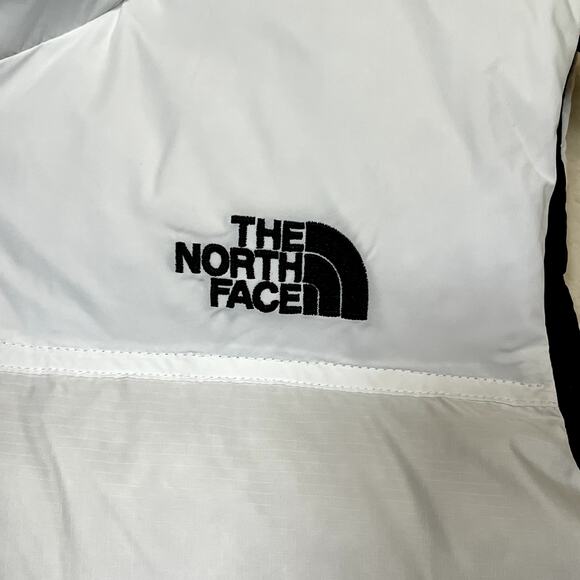 The Northface 700 Goose Down White Vest Sz S - Picture 5 of 12